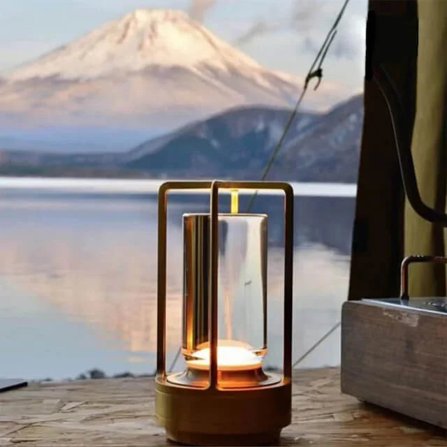 Kristall-Laterne | Stilvolle LED-Lampe mit Luxuscharakter