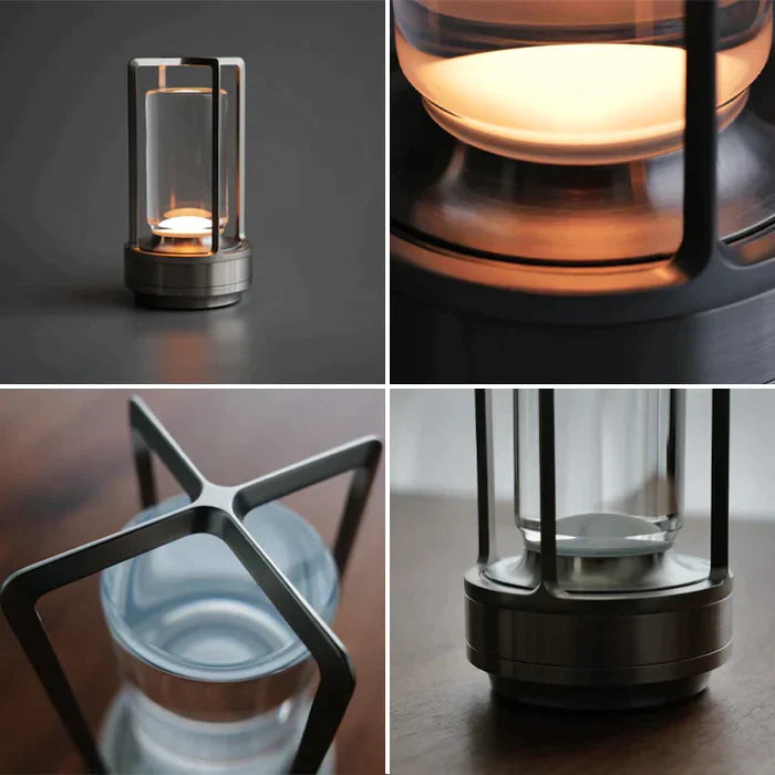 Kristall-Laterne | Stilvolle LED-Lampe mit Luxuscharakter