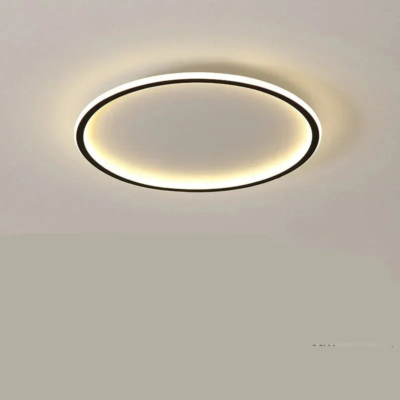 Runde LED-Deckenleuchte | Skandinavisches Design