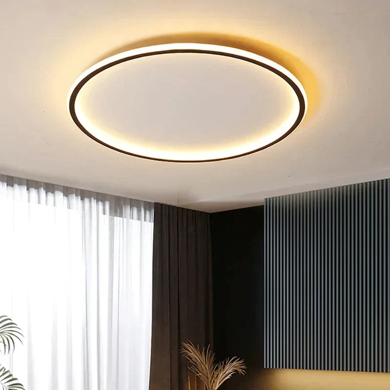 Runde LED-Deckenleuchte | Skandinavisches Design