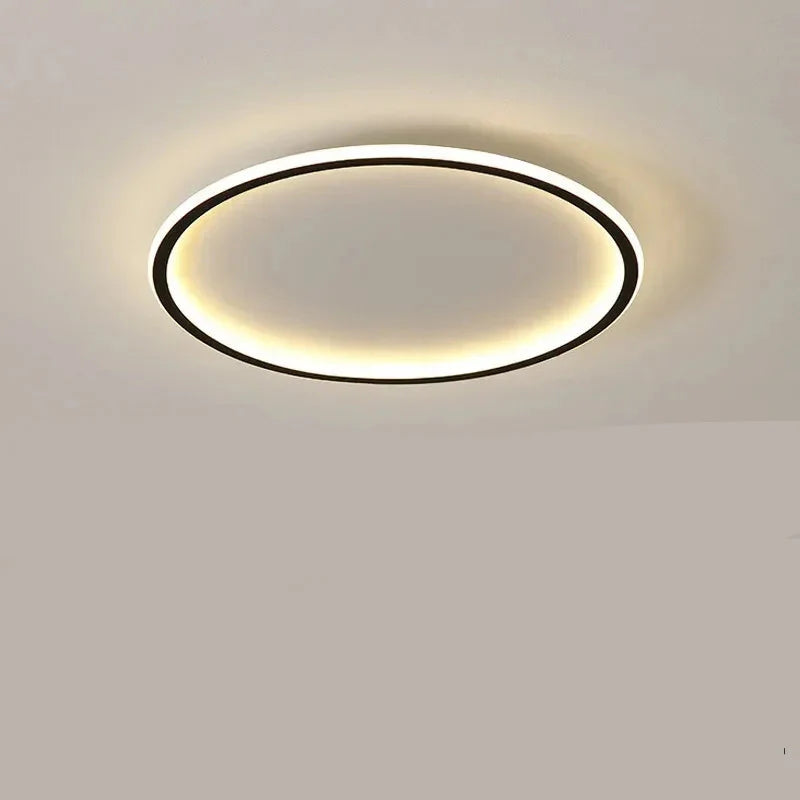 Runde LED-Deckenleuchte | Skandinavisches Design
