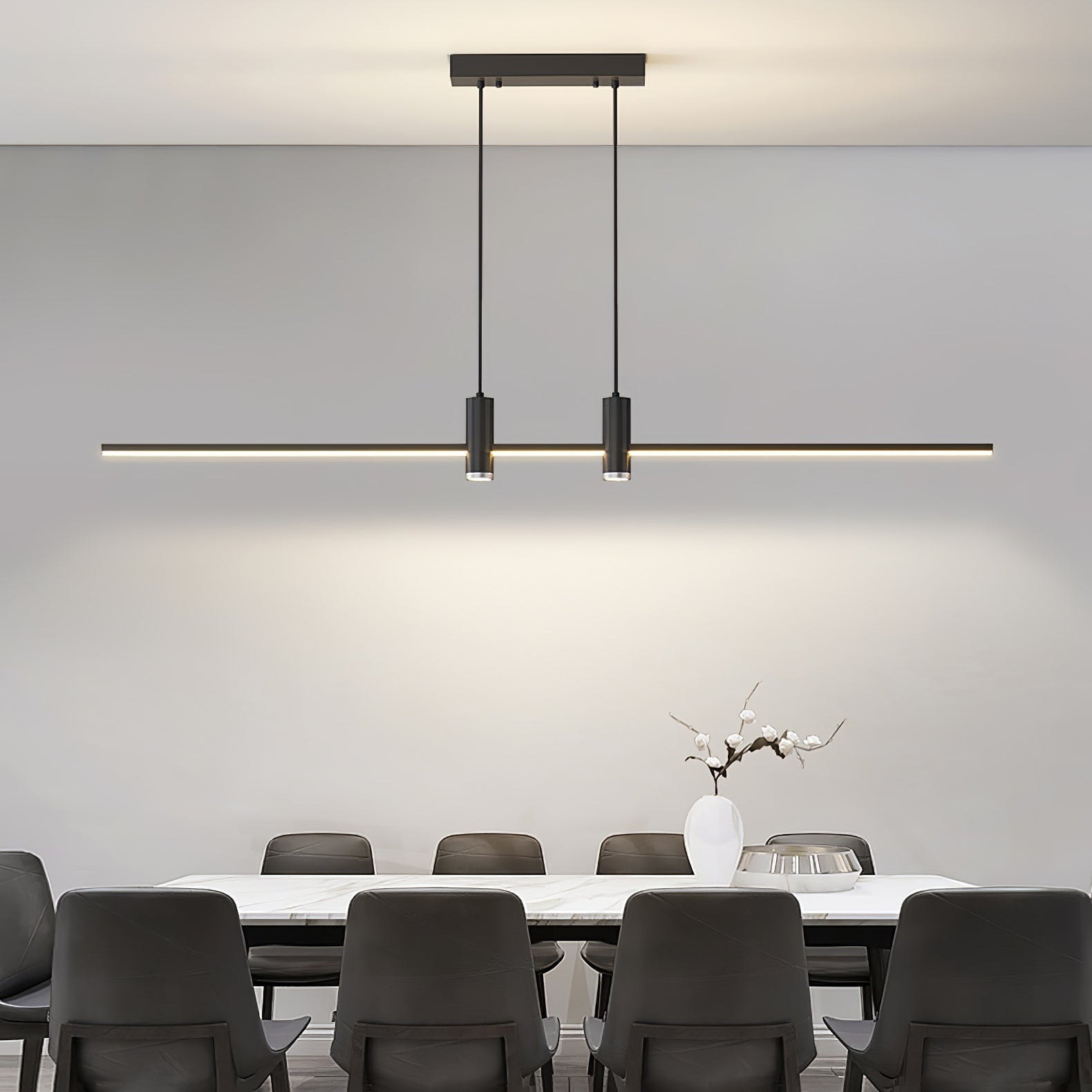 Linn | Minimalistische Metall-Hängelampe