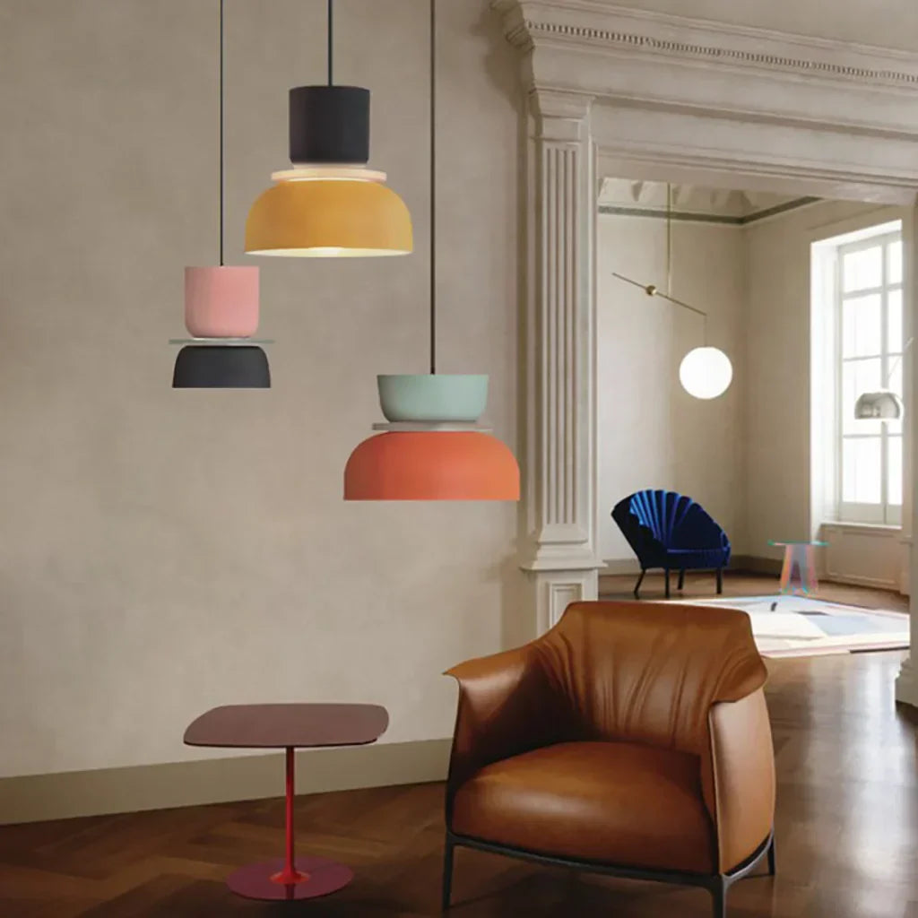 Coloria | Pendelleuchte im Farbmix-Design