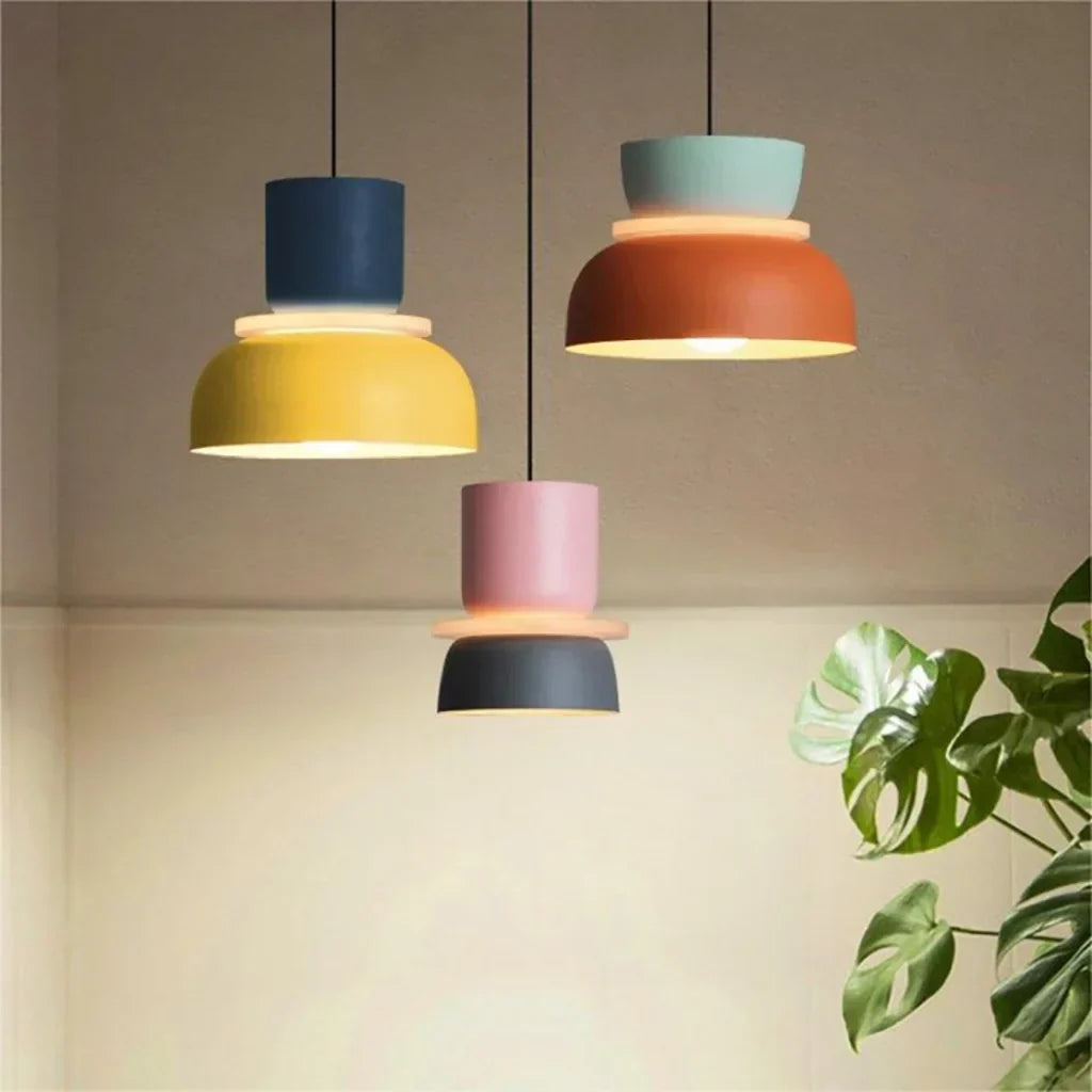 Coloria | Pendelleuchte im Farbmix-Design