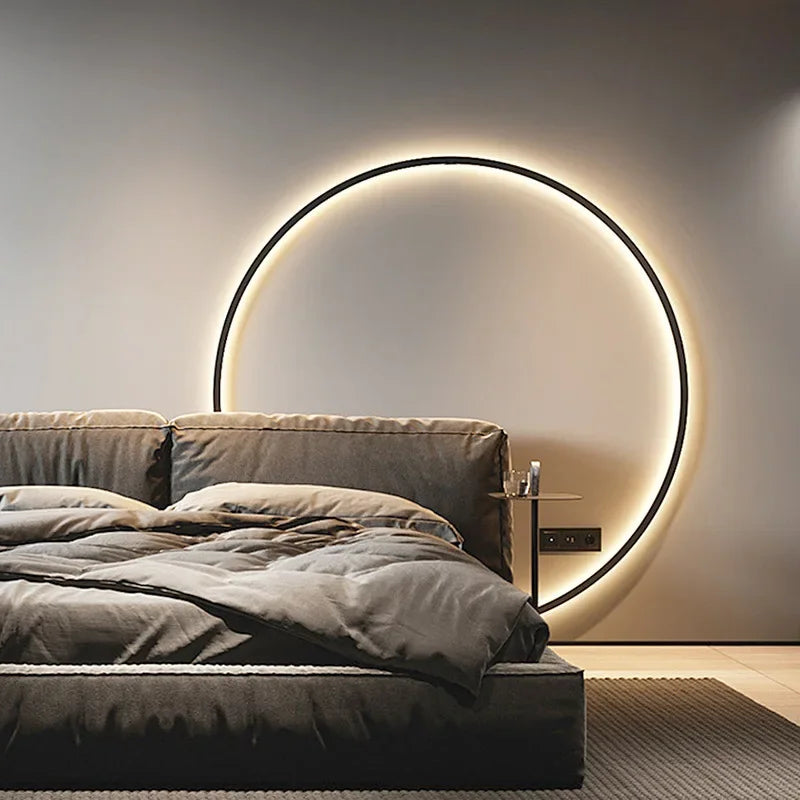 RundeLine | Minimalistische LED-Wandleuchte