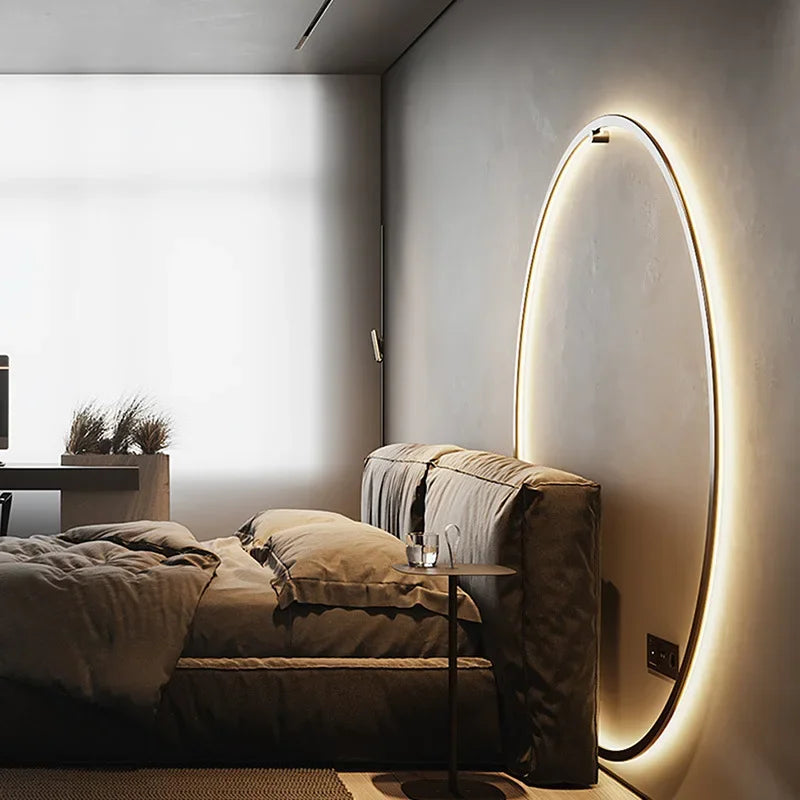 RundeLine | Minimalistische LED-Wandleuchte