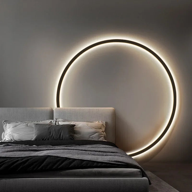 RundeLine | Minimalistische LED-Wandleuchte