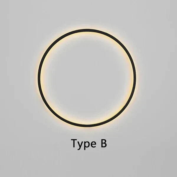 RundeLine | Minimalistische LED-Wandleuchte