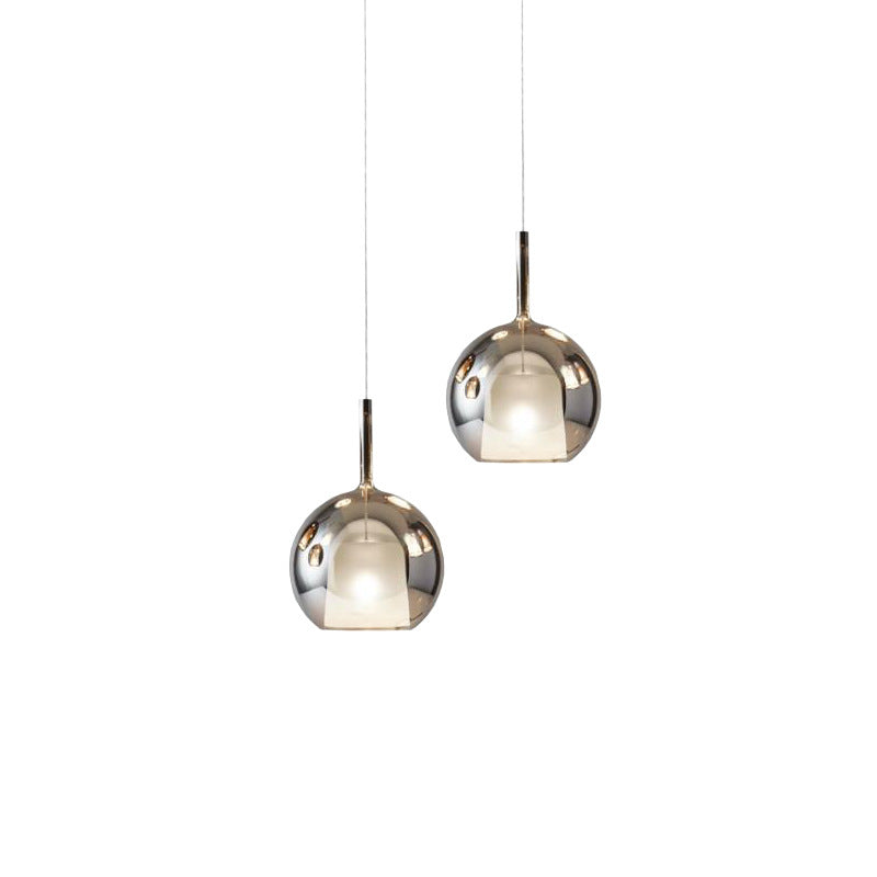 Lunovia | Pendelleuchte mit Glaskugel-Cluster
