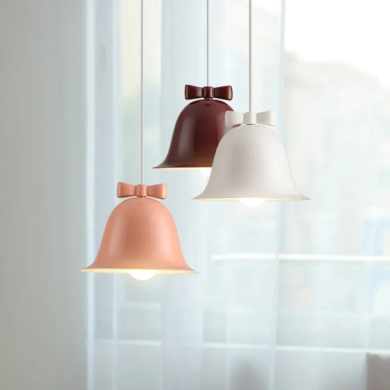 Bellora | Pendelleuchte im Glockendesign mit Schleife