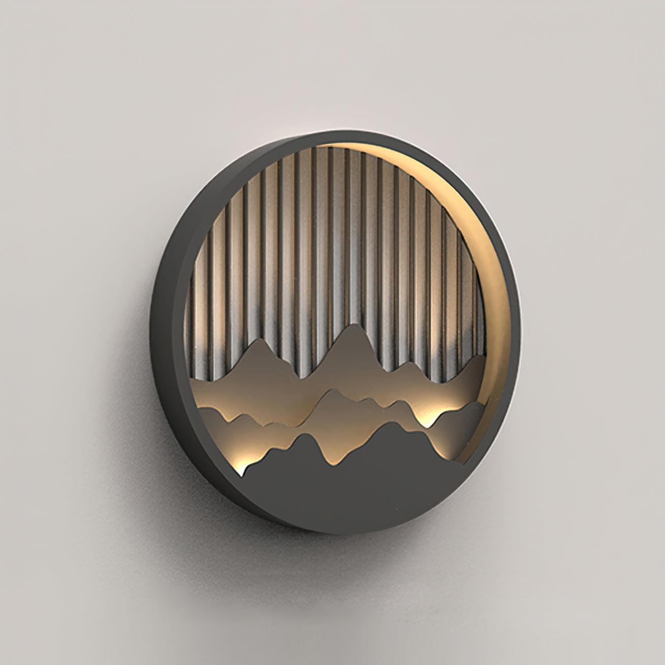 Montira | LED Wandleuchte mit Bergmotiv