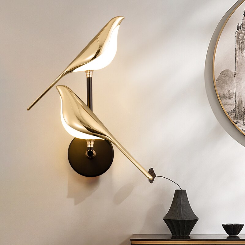 Mrbird | Moderne Wandleuchte In Form Von Vögeln