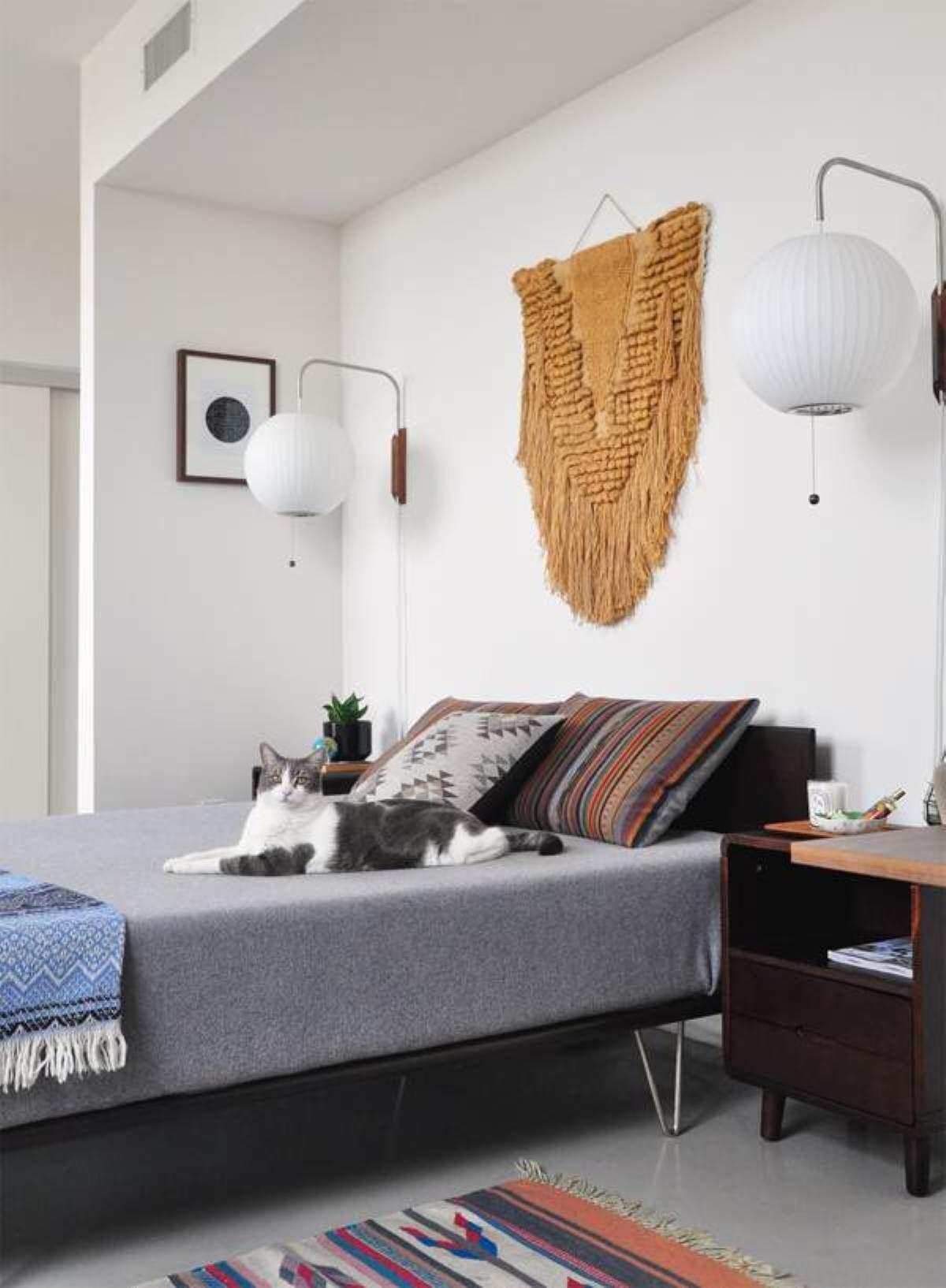 Eryvia | Stoff Oval Wandleuchte