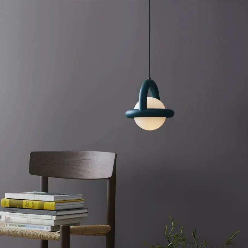 Lunira | Pendelleuchte im Kugelring-Design