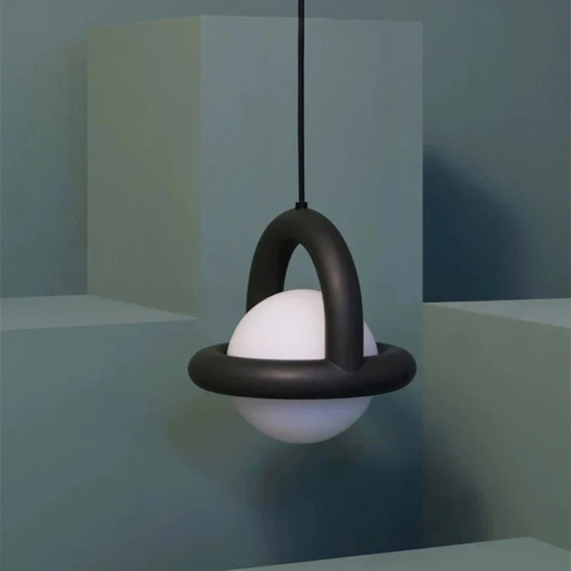 Lunira | Pendelleuchte im Kugelring-Design