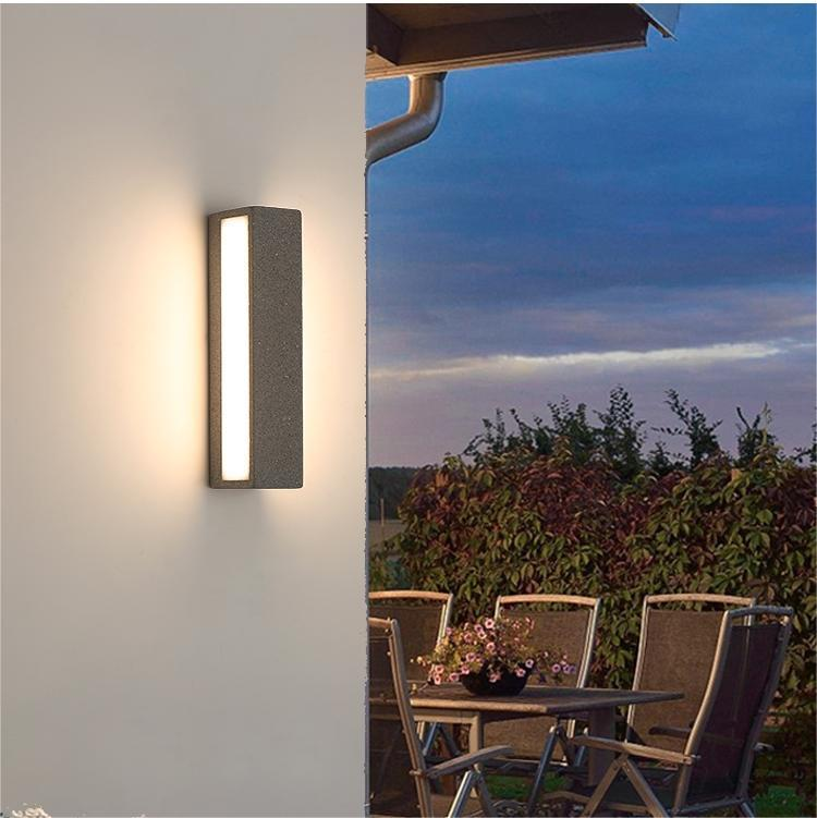 Alvian | Rechteckige LED Wandleuchte