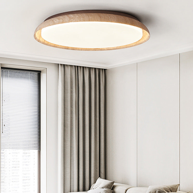 Travessa | Wabi Sabi Travertin LED Deckenleuchte