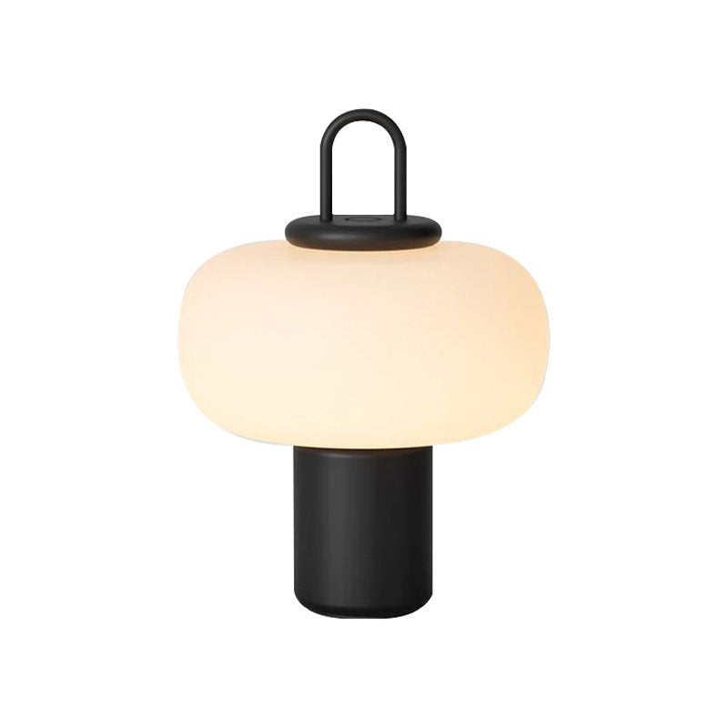 Novira | LED Tischlampe mit Opalglas-Schirm