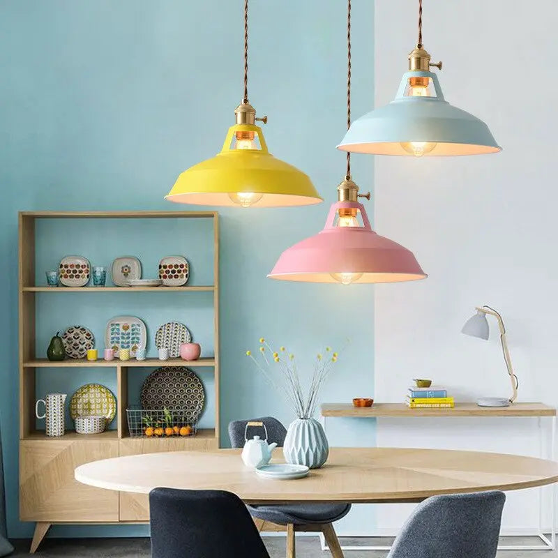 Vivira | Pendelleuchte im Retro-Pastell-Design
