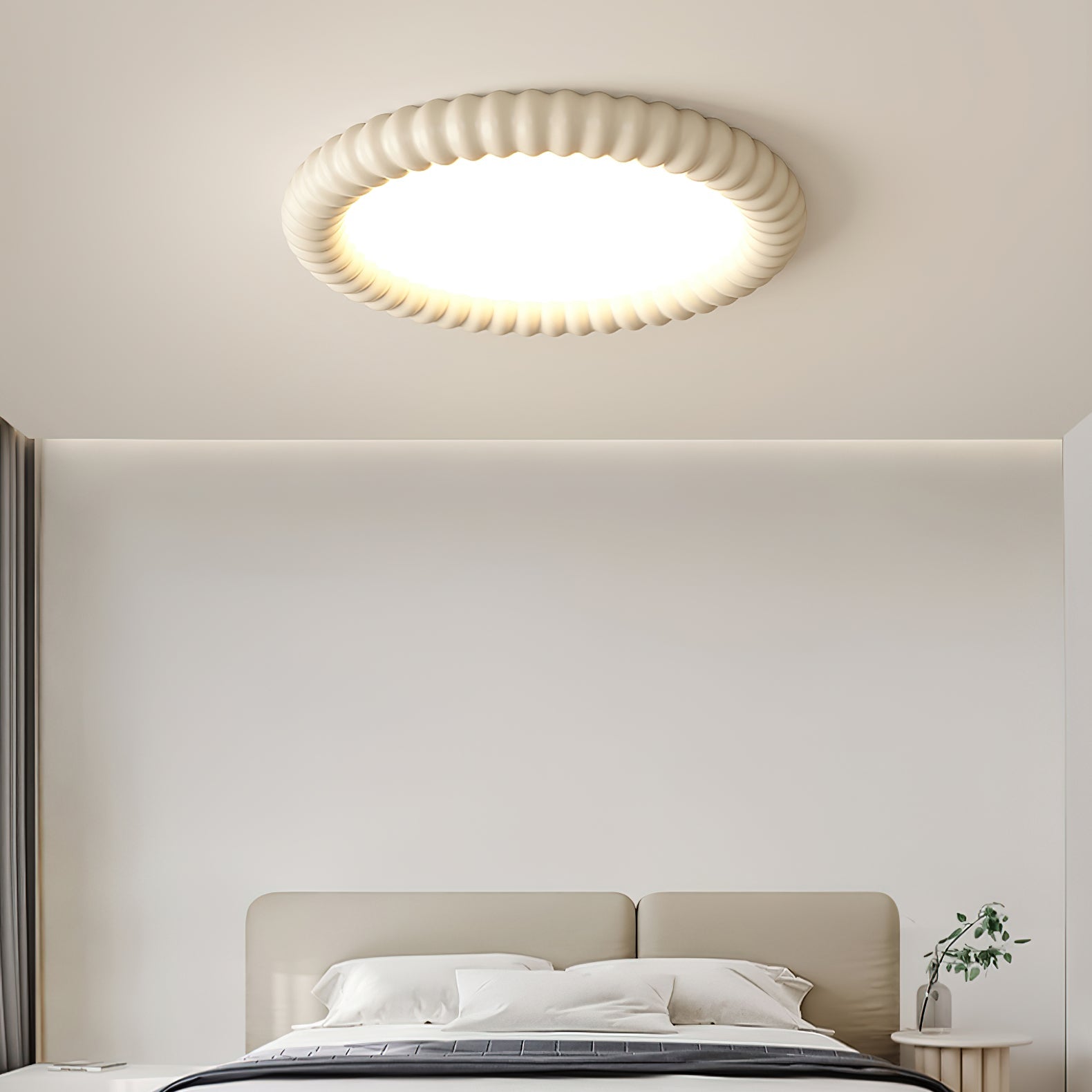 Feyora | Moderne Deckenlampe mit Rundrahmen