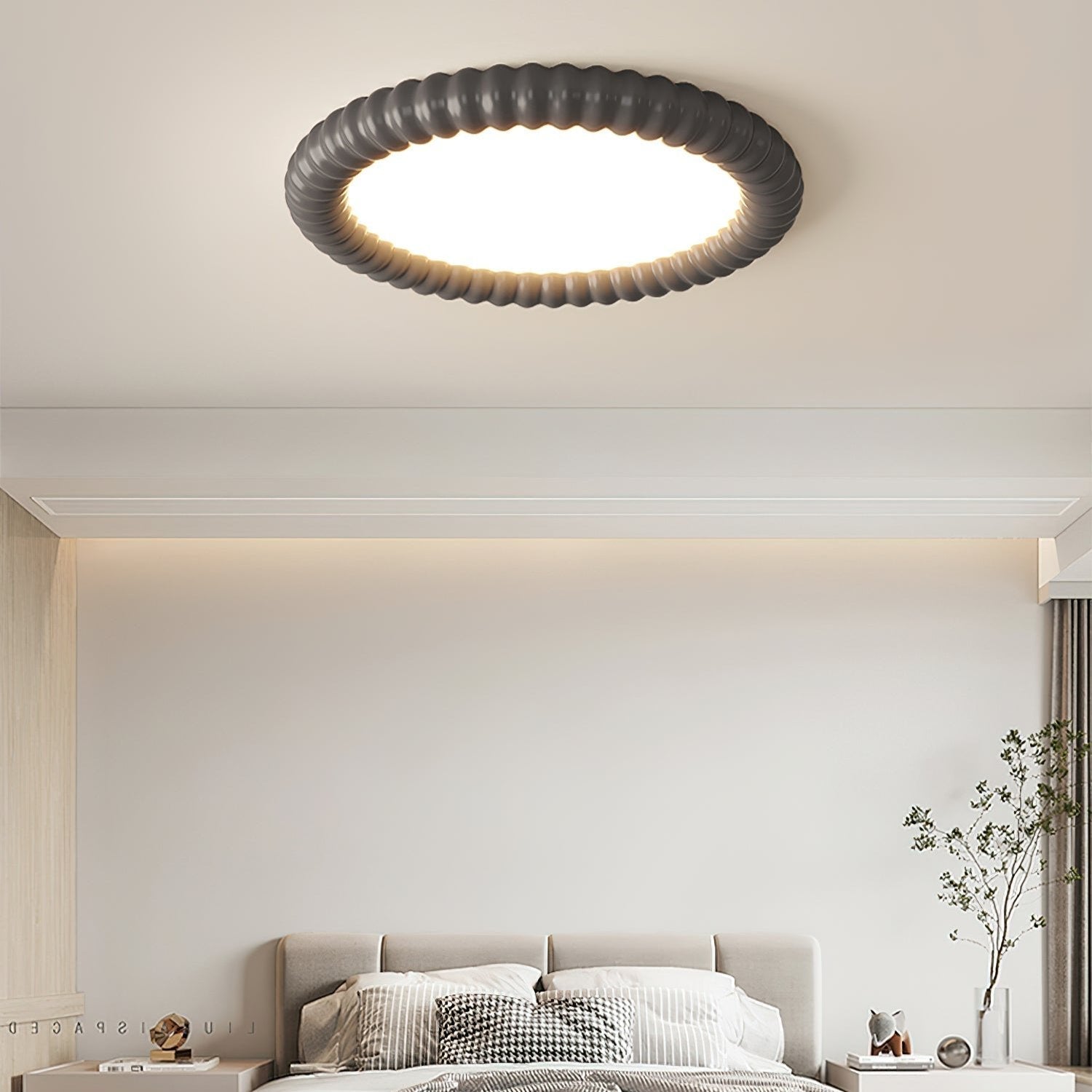 Feyora | Moderne Deckenlampe mit Rundrahmen