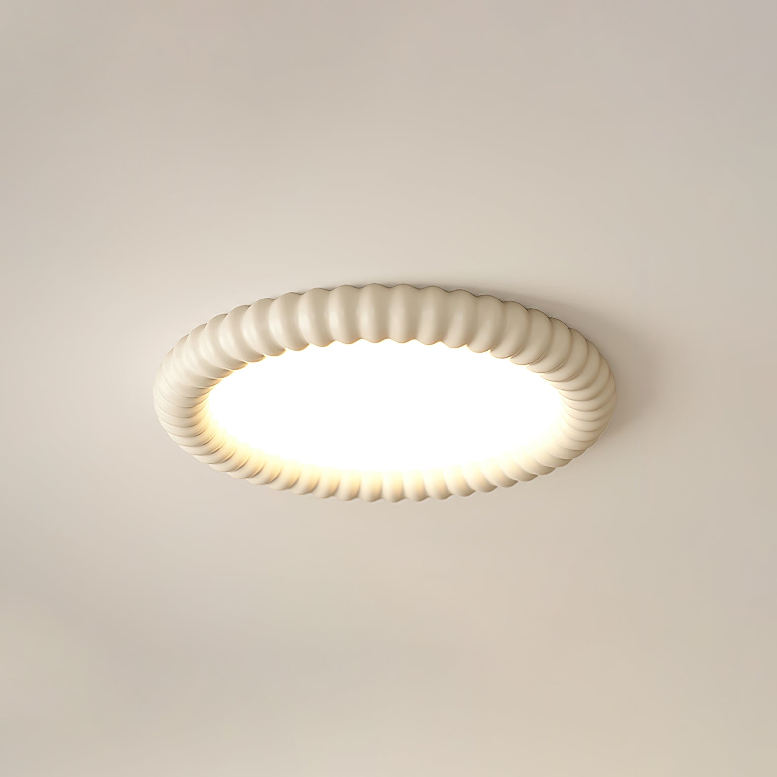 Feyora | Moderne Deckenlampe mit Rundrahmen