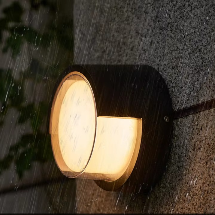 Lunaris | Moderne LED-Außenwandleuchte