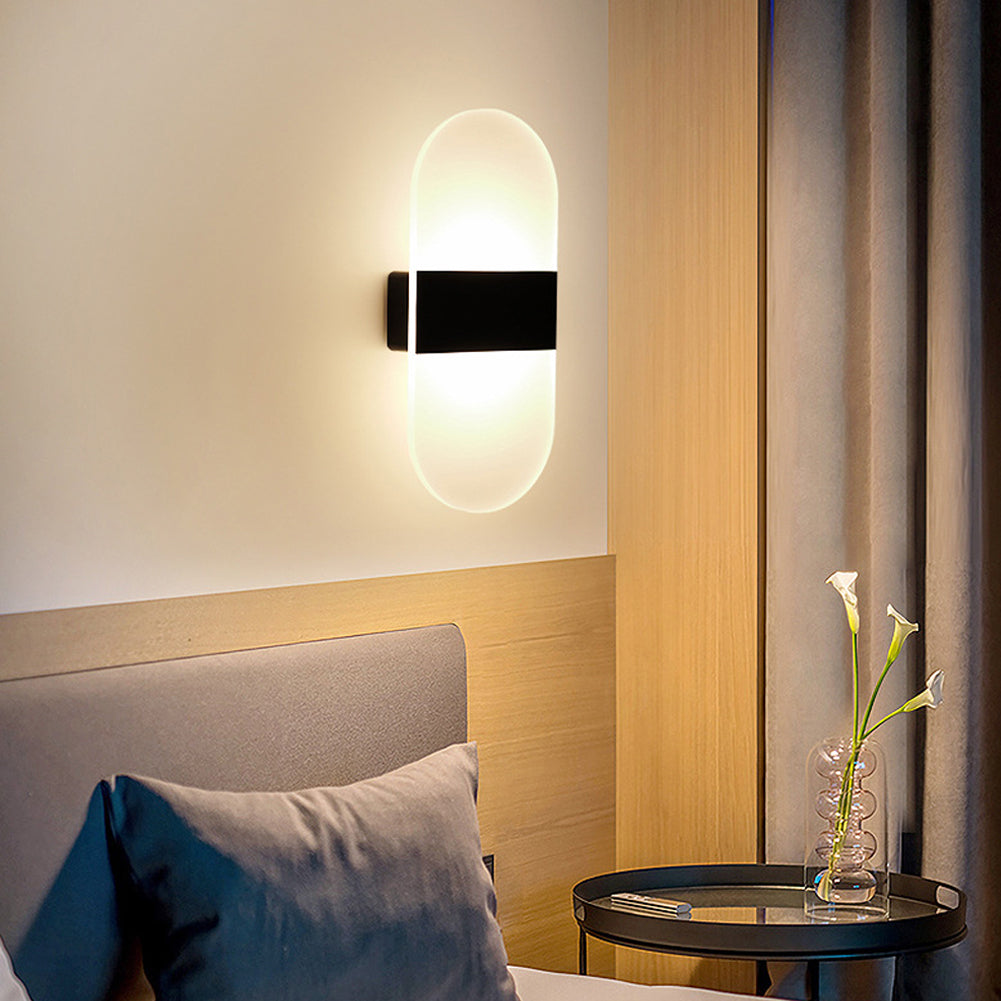Zeyora | Rechteckige LED Wandleuchte