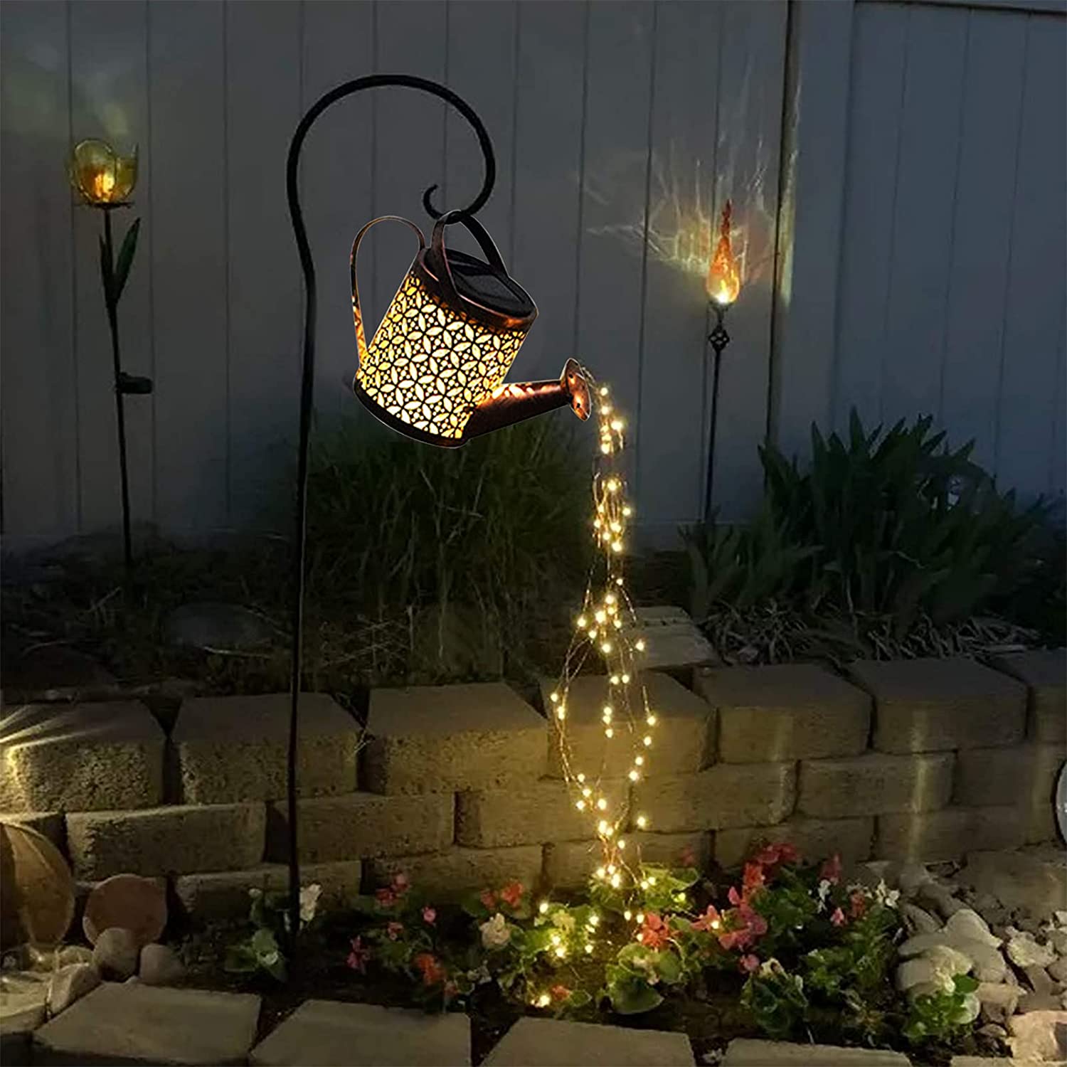 FlowLight | Solar-Gießkannenleuchte für den Garten