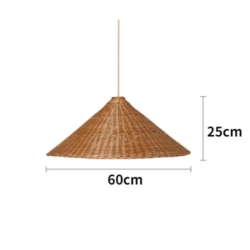 Ravena | Pendelleuchte im Rattandesign