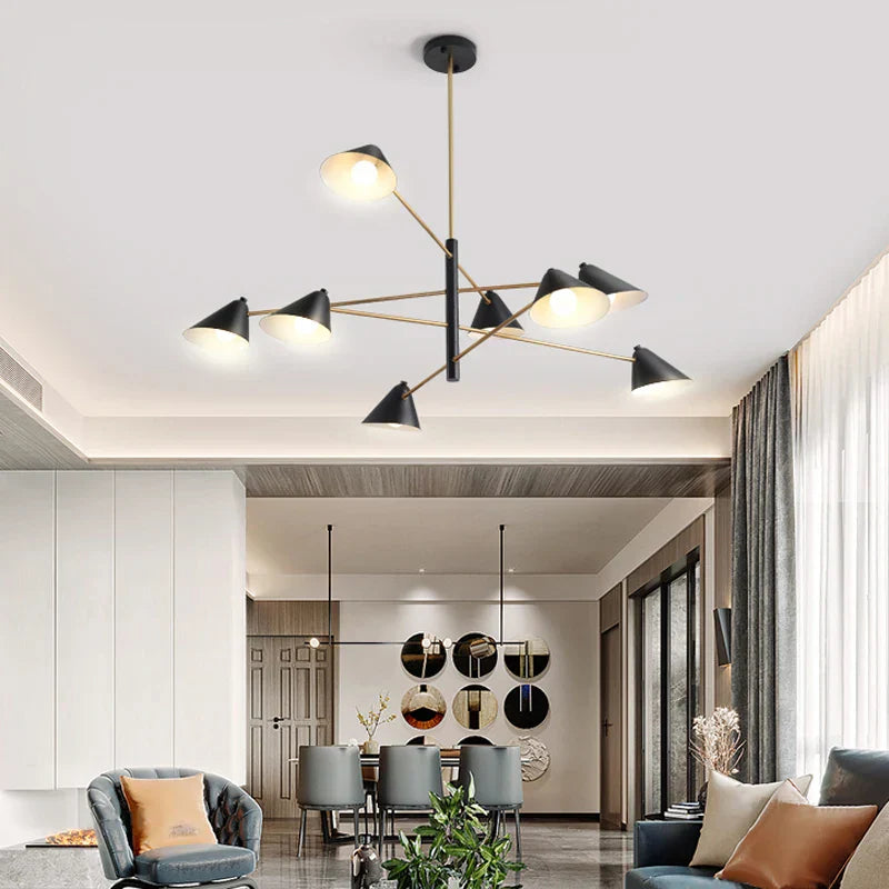 SkandiArt | Metall LED Pendelleuchte Esszimmerlampe