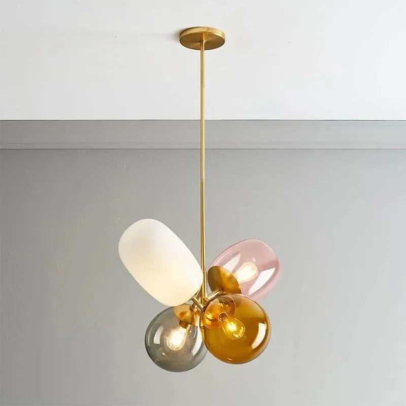 Florira | Pendelleuchte im Blütenglas-Design
