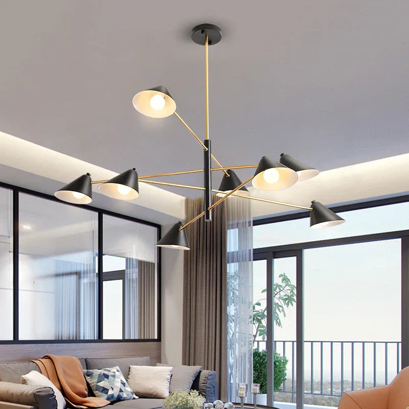 SkandiArt | Metall LED Pendelleuchte Esszimmerlampe