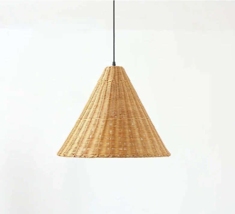 Ravena | Pendelleuchte im Rattandesign
