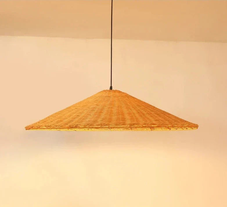 Ravena | Pendelleuchte im Rattandesign