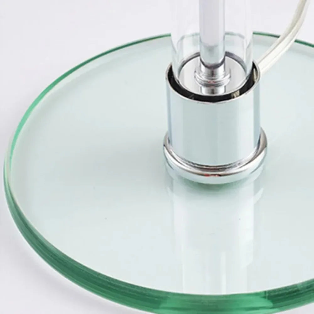 Orvella | Glas Tischlampe mit Opalglas-Schirm