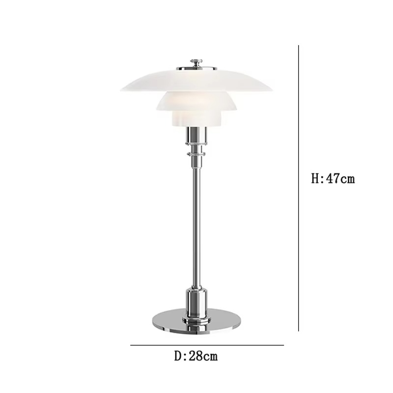 Aurivio | Tischleuchte im Retro-Design
