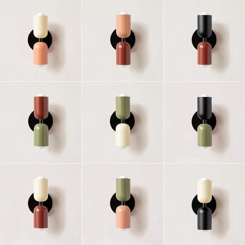 Coloria | Moderne Doppel-Wandleuchte