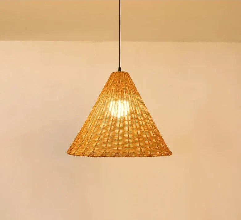 Ravena | Pendelleuchte im Rattandesign