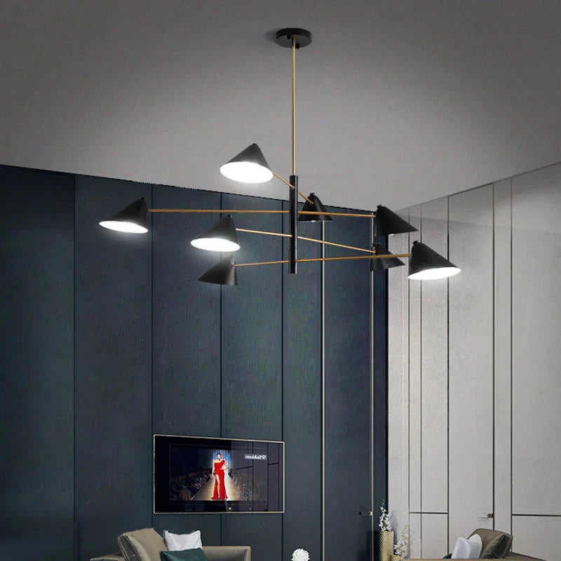 SkandiArt | Metall LED Pendelleuchte Esszimmerlampe