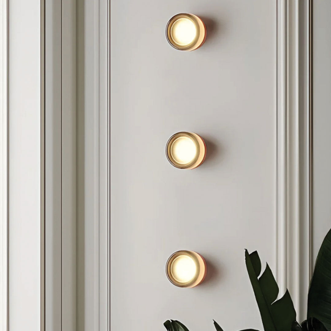 Orvion | Runde Wandleuchte im Modernen Design
