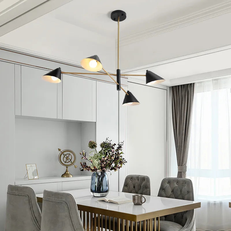 SkandiArt | Metall LED Pendelleuchte Esszimmerlampe