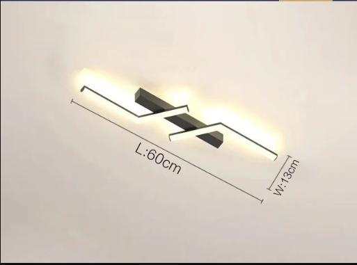 Alvoro – Moderne Deckenlampe mit Linienoptik
