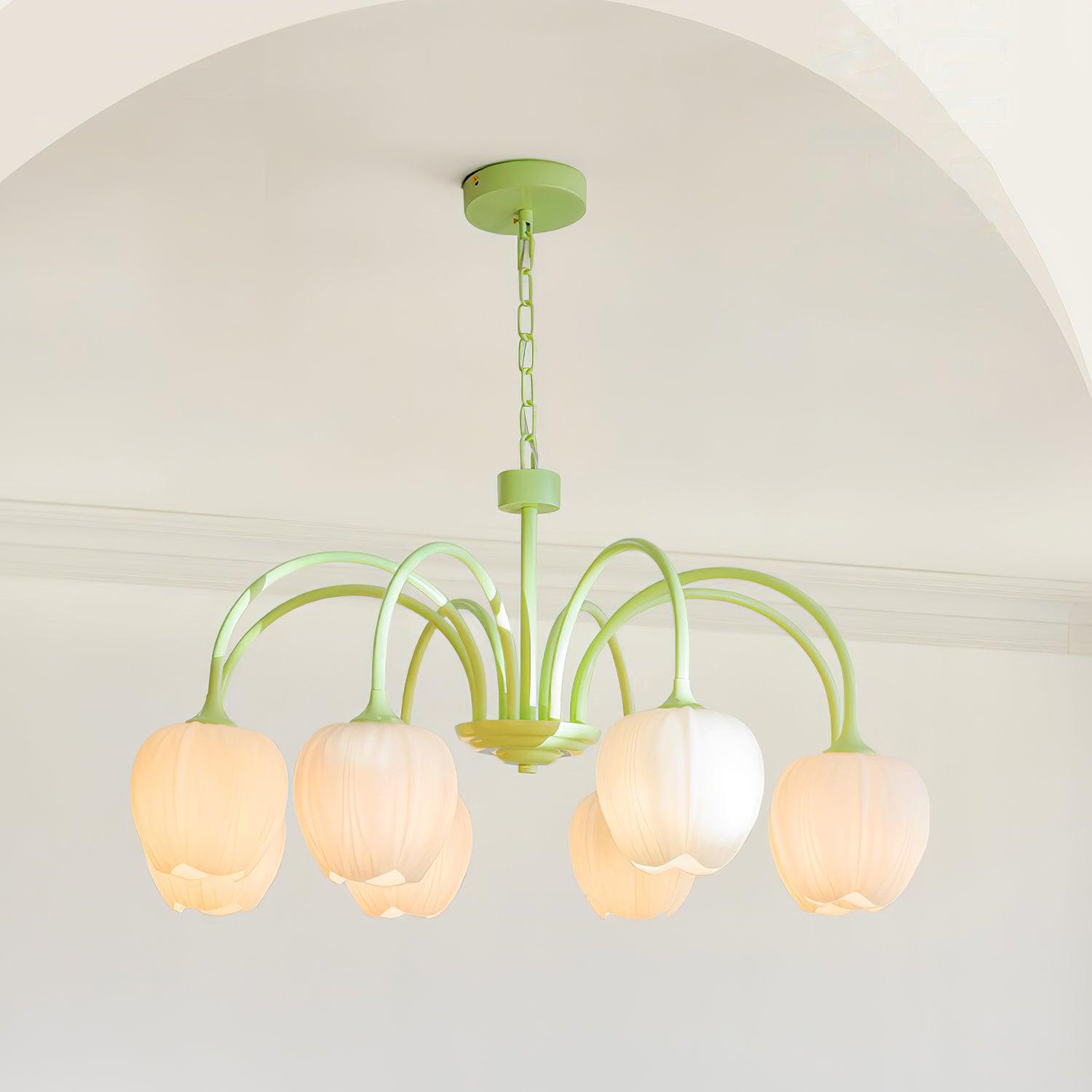 Tulivine | Blütenförmige LED-Hängeleuchte
