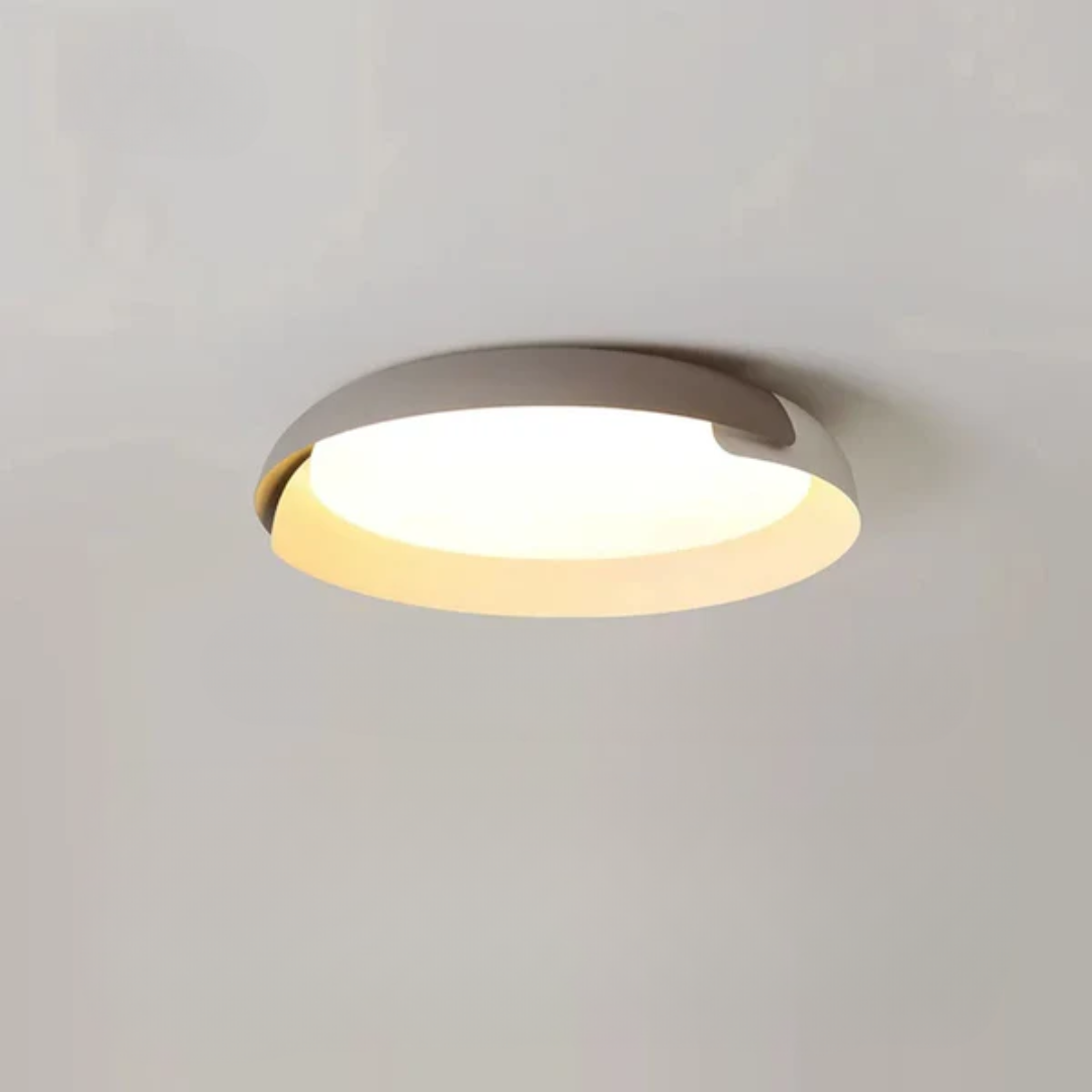 Aurelio – LED Deckenleuchte mit Holzrahmen