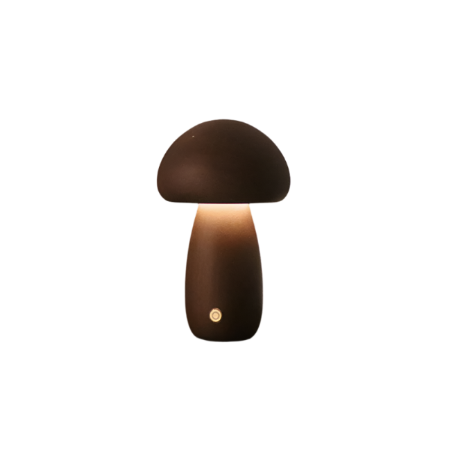 Mycora | Pilz-Tischleuchte aus Holz