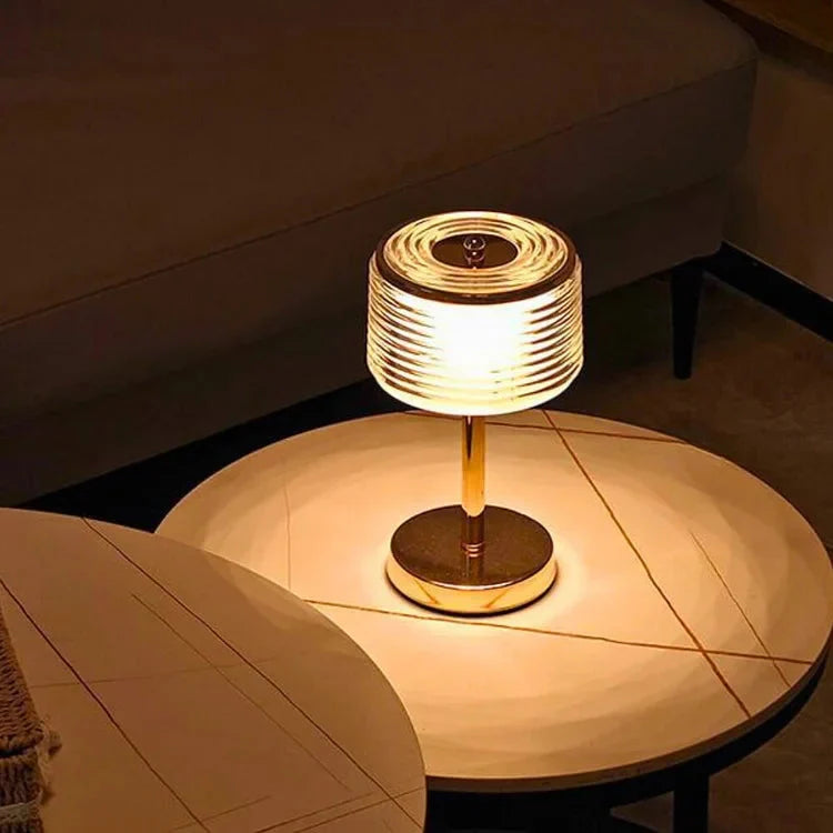 Cirvella | LED Nachttischlampe mit Glasdesign