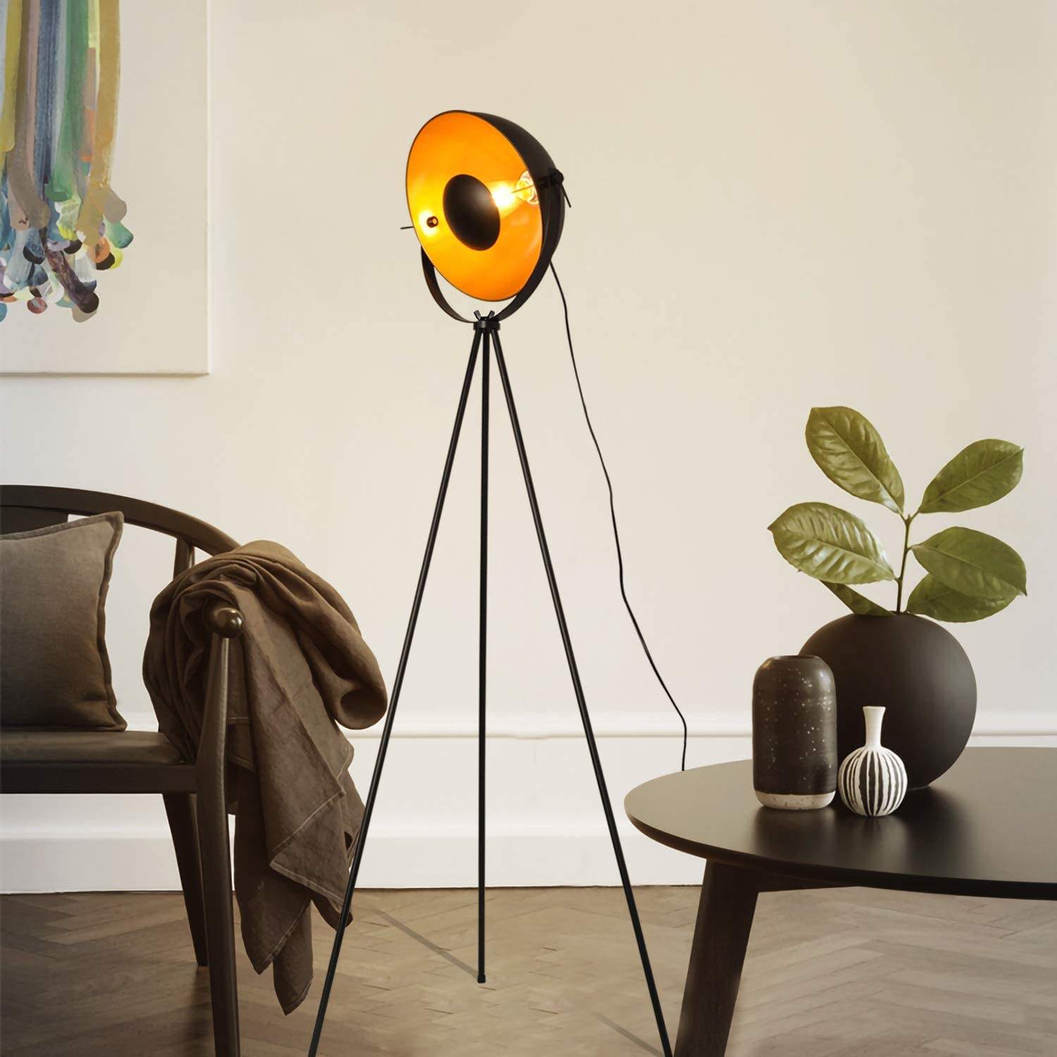 Aureon | Retro Stativ-Stehlampe