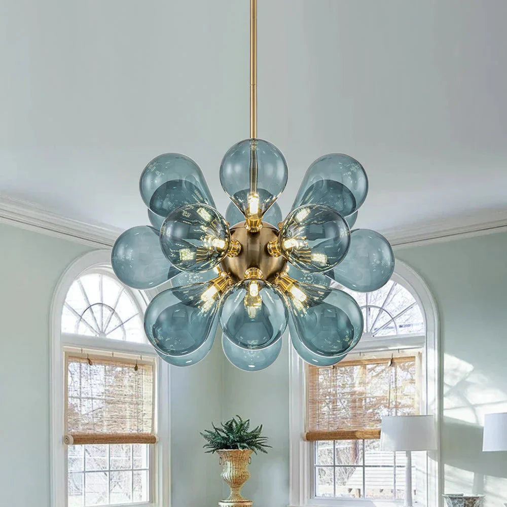 Aurevina | LED Pendelleuchte im Blumen-Design