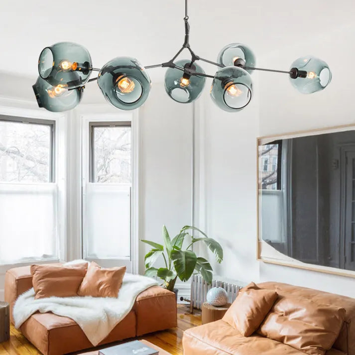 Lumivista | Moderne Glas-LED-Hängeleuchte
